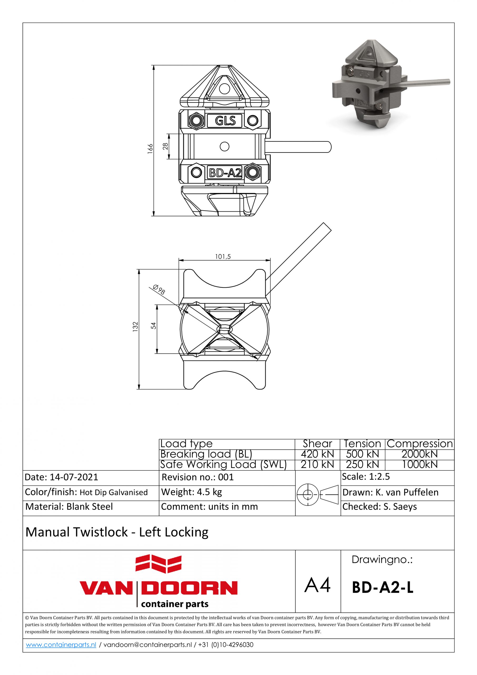 Intermediate Twistlock IF-51