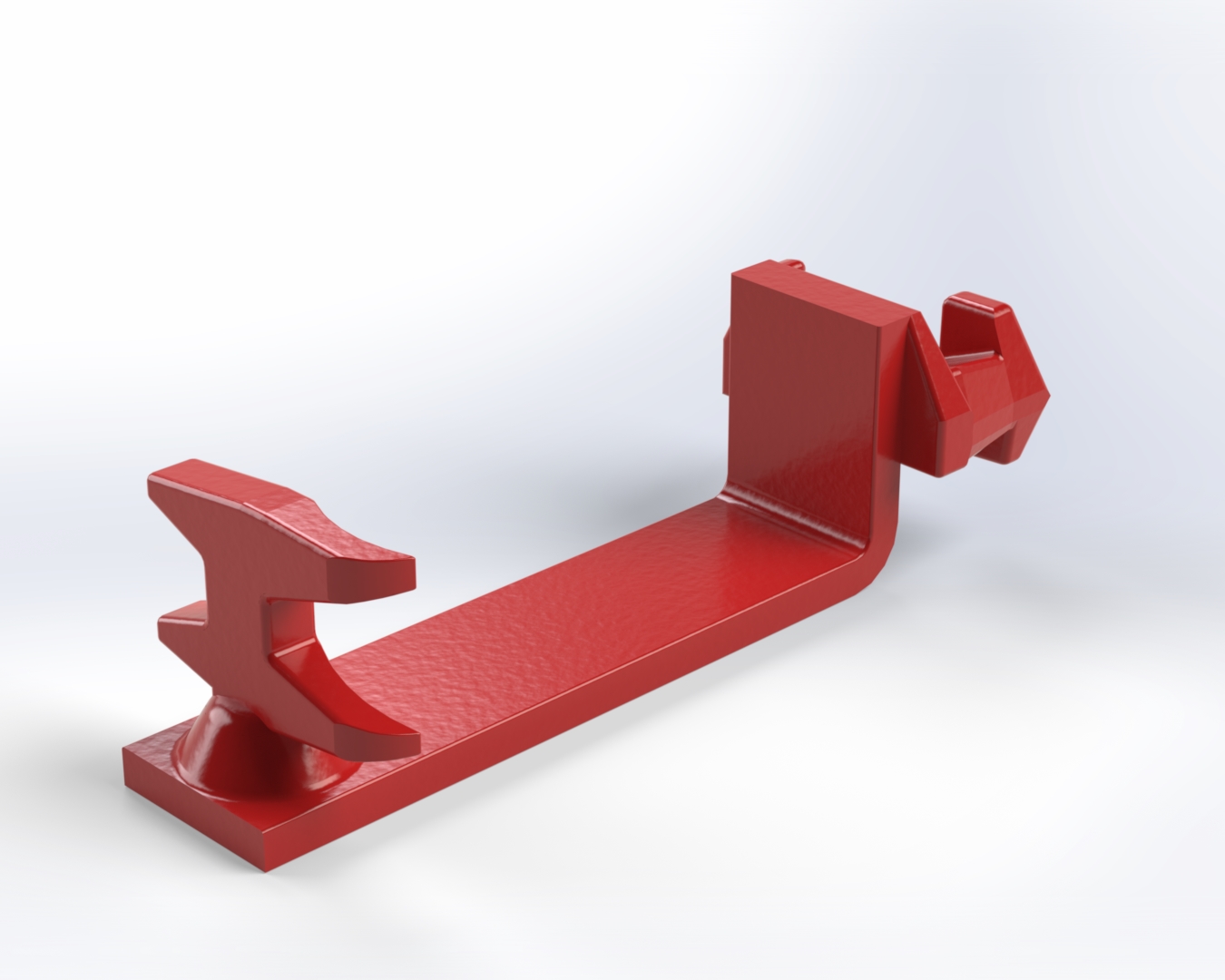 Hangslot, diefstalbeveiliging, verstelbaar van 295 tot 490 mm. (40 mm), deurslot, vrachtwagen, voor container, zadelaanhanger met koffers, platform en koelkast