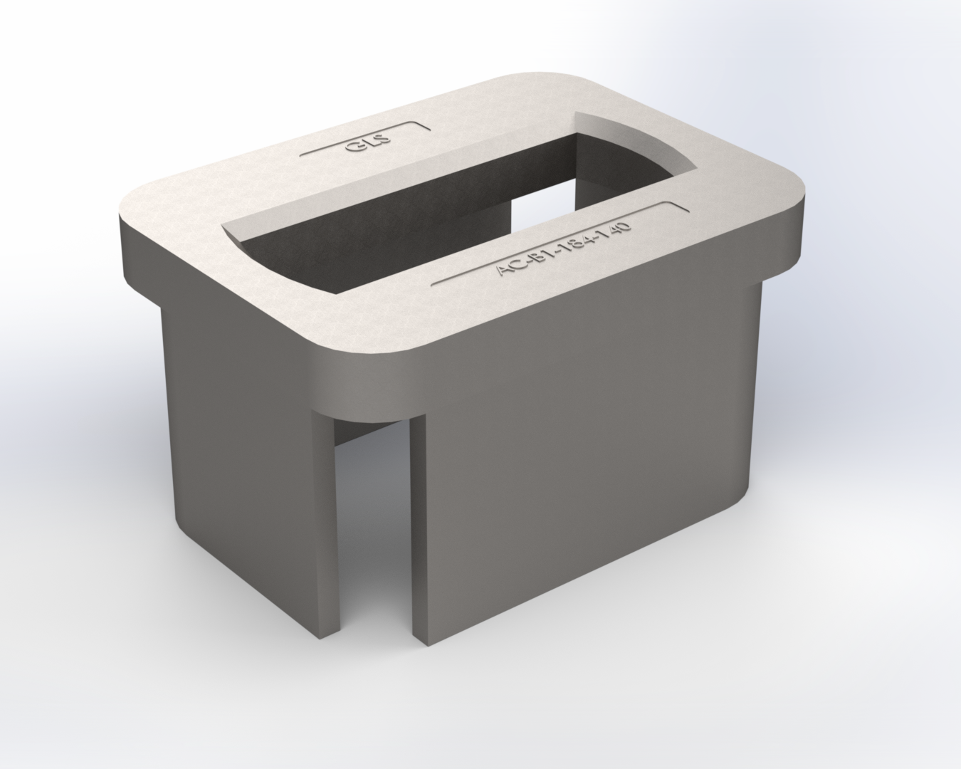 ac-b1-184-140-raised-enlarged-sliding-iso-foundation-single-h-140-mm